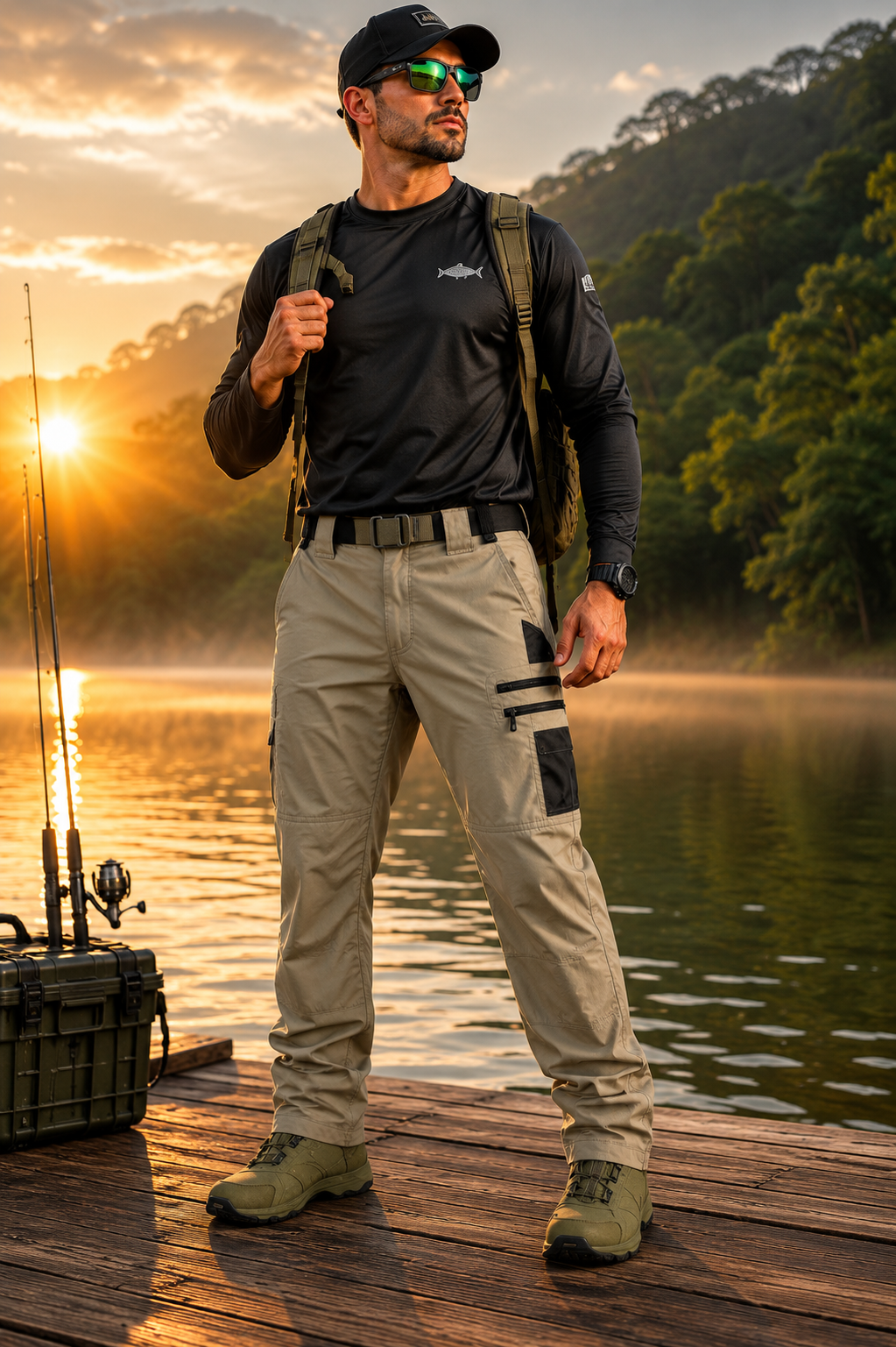 Calça Tática Arpex™ Ranger | Impermeável e Multi-Bolsos