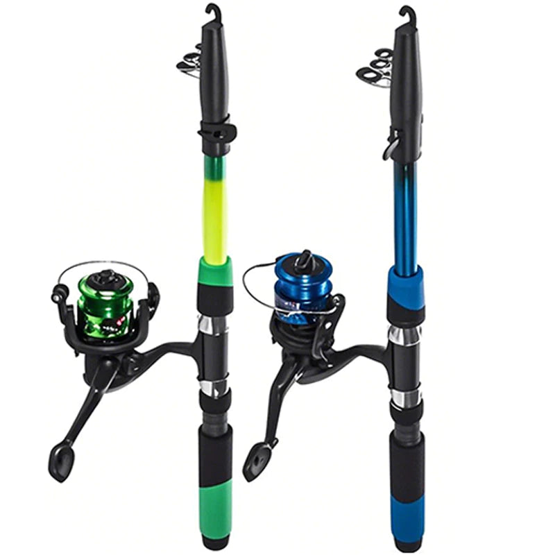 Kit Robalo Power – 2 Varas 60–120 lbs com Molinete e Linha