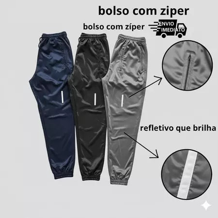 Kit 3 Calças Jogger Arpex™ Performance | Conforto e Estilo Diário
