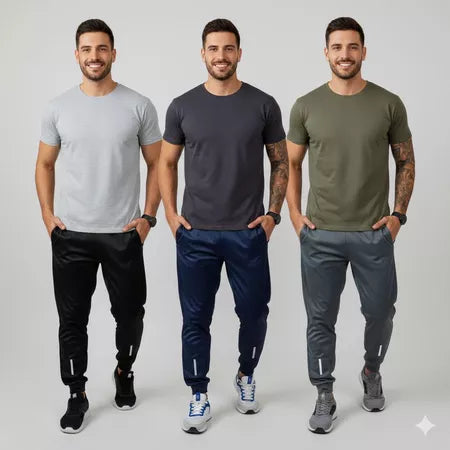 Kit 3 Calças Jogger Arpex™ Performance | Conforto e Estilo Diário