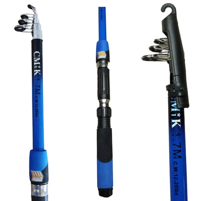 Vara Robalo Blue 1,80m – 60–120 lb Telescópica