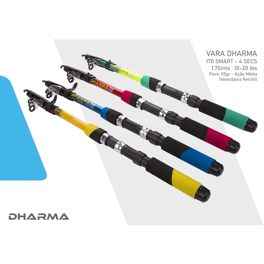 Vara Robalo Blue 1,80m – 60–120 lb Telescópica