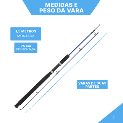 Vara Barranco Compact 1,50m – 15–25 lb