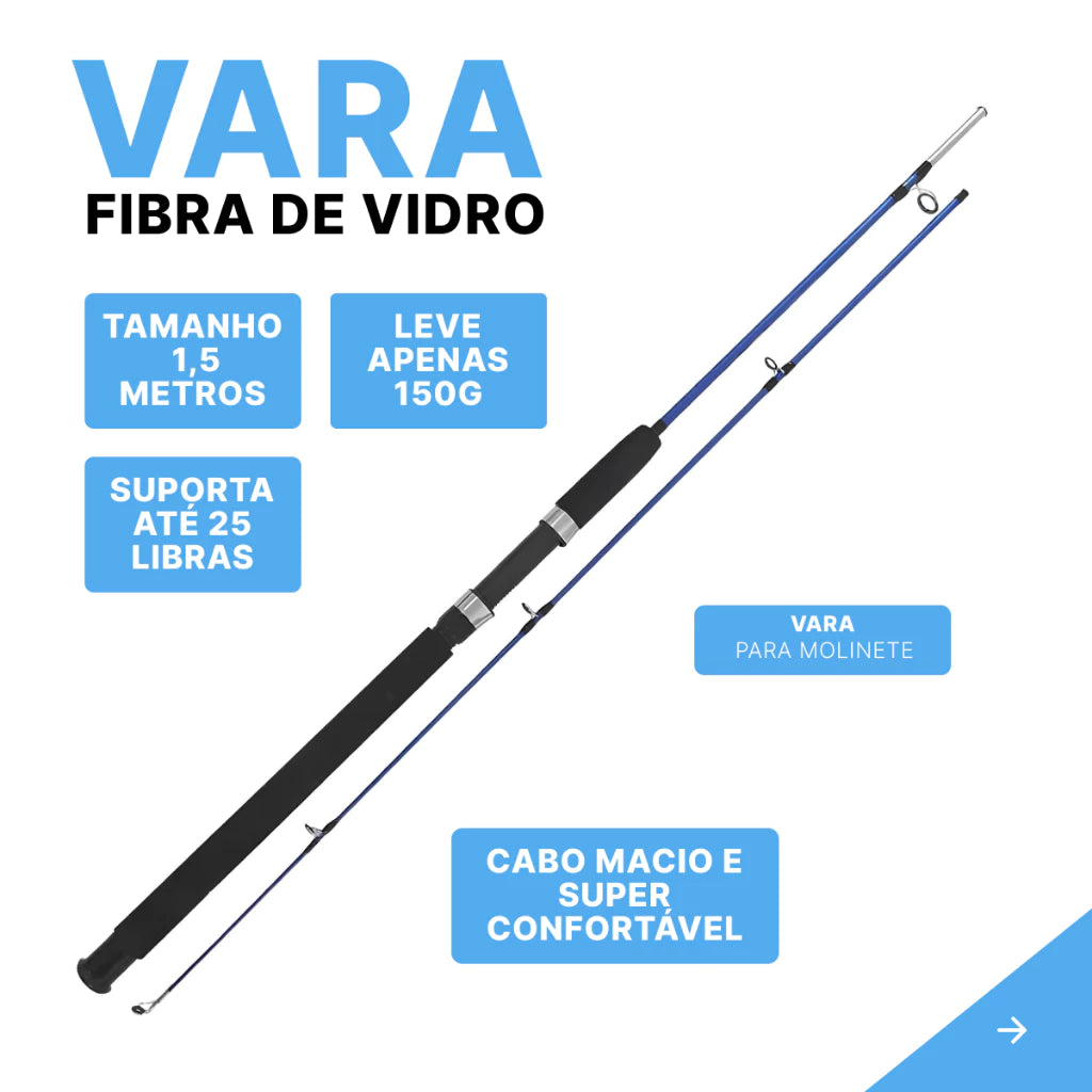 Vara Barranco Compact 1,50m – 15–25 lb