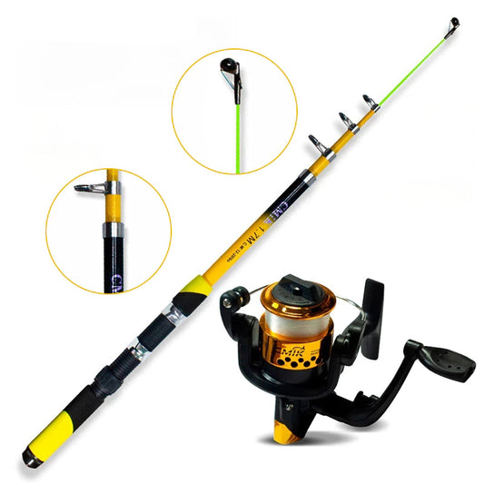 Kit Robalo Power – 2 Varas 60–120 lbs com Molinete e Linha