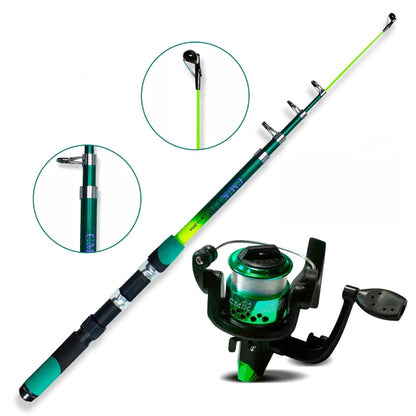 Kit Robalo Power – 2 Varas 60–120 lbs com Molinete e Linha